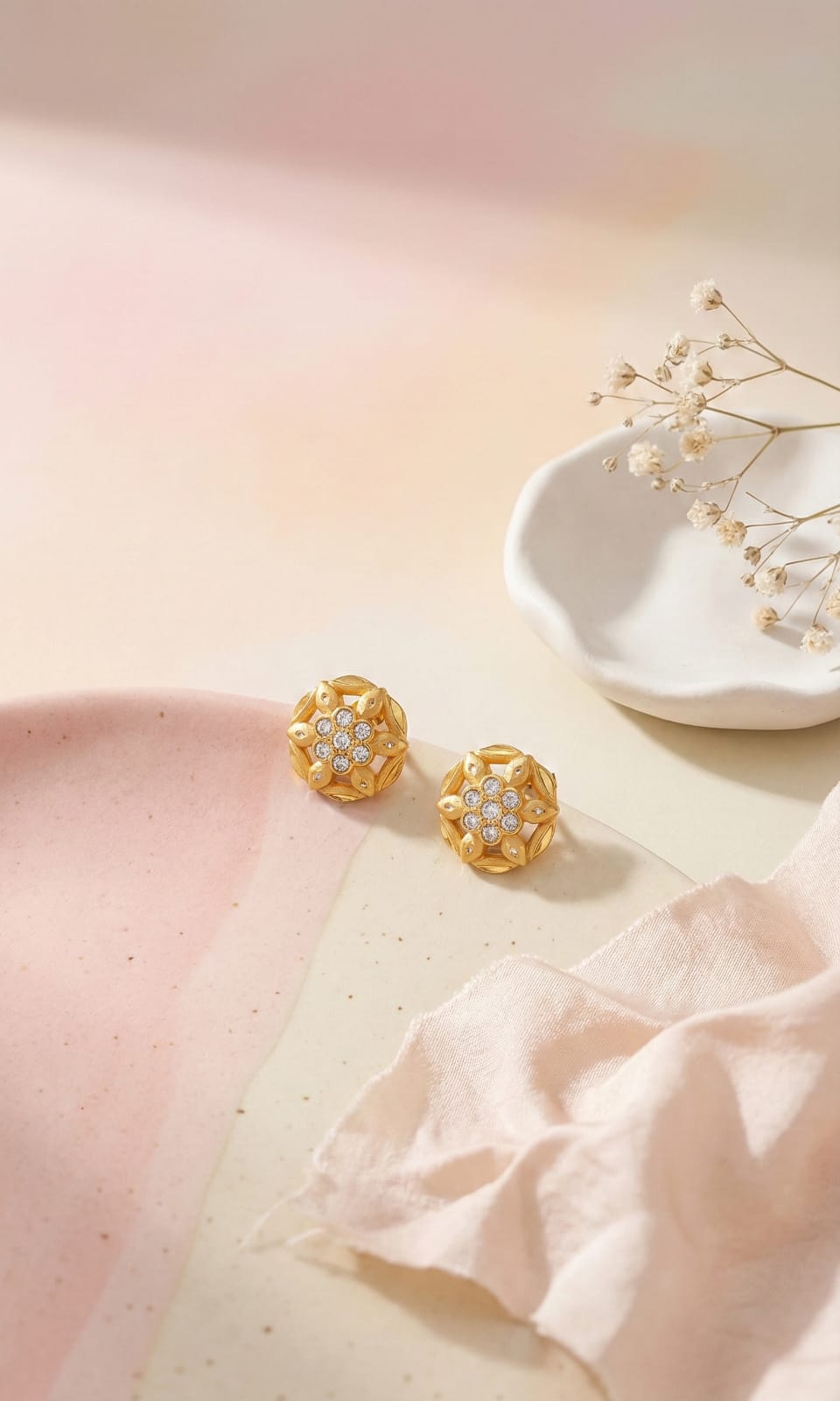 Golden Meadow Earring