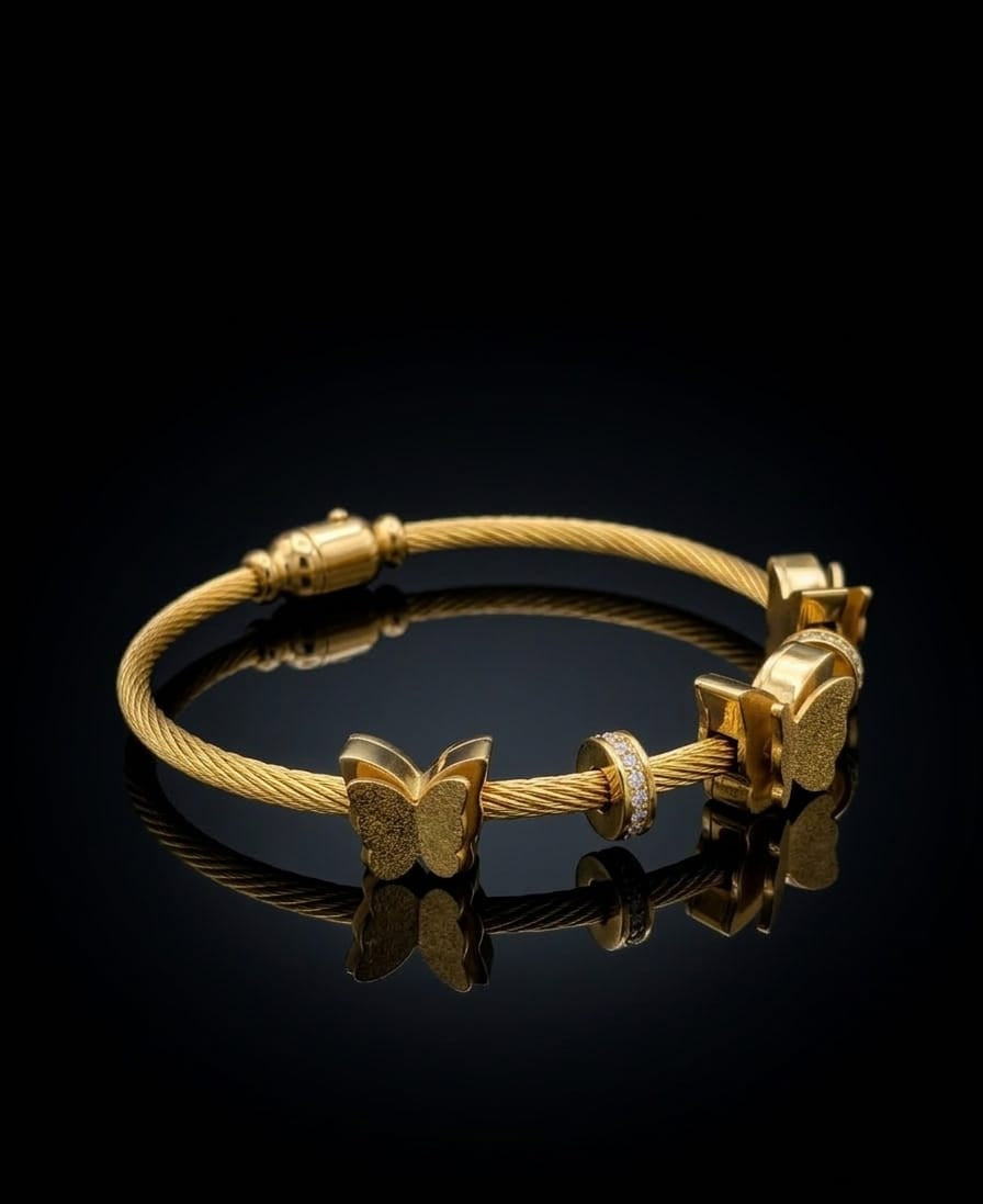 Butterfly Aura Bangle