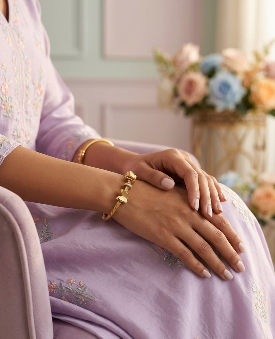Butterfly Aura Bangle
