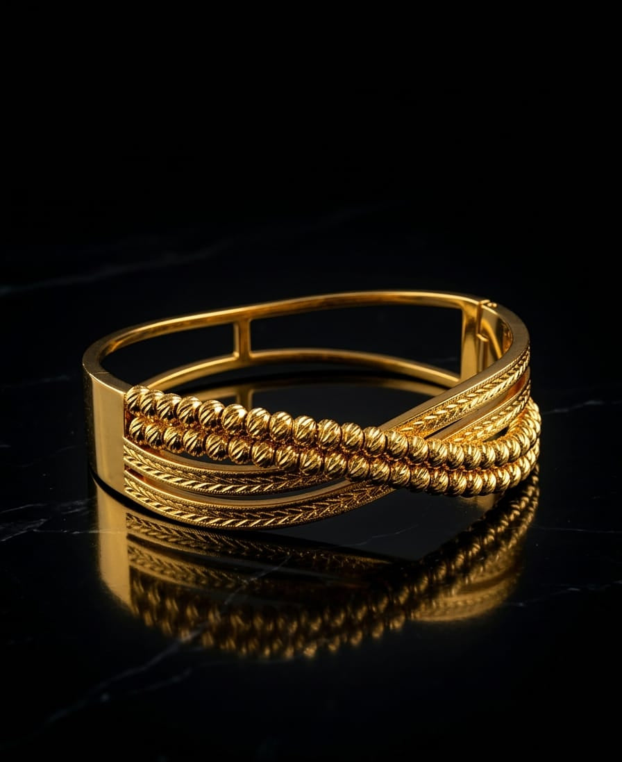 Aura Twist Bangle