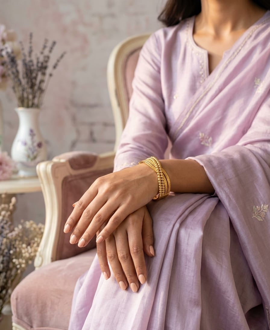 Aura Twist Bangle