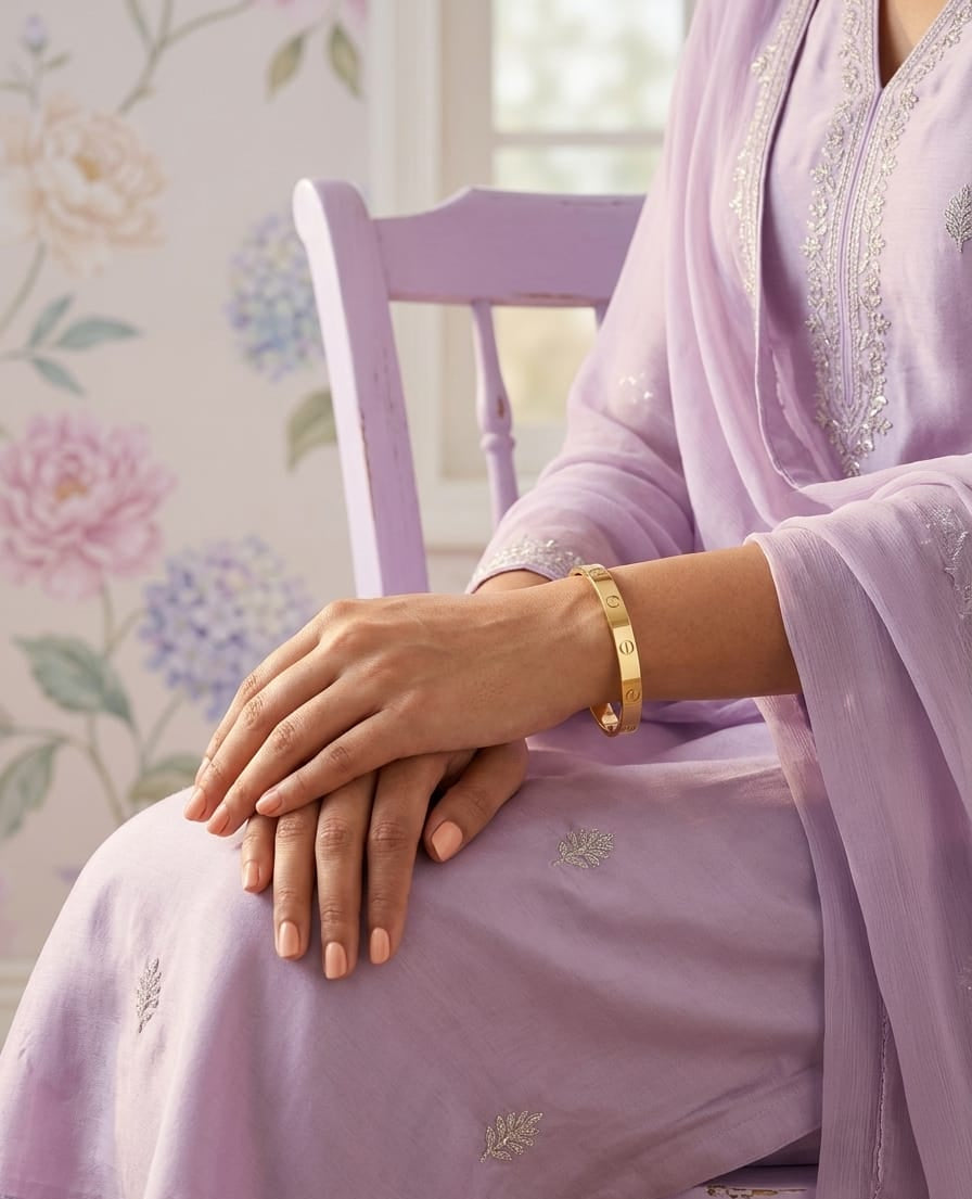 Aura Screw Bangle
