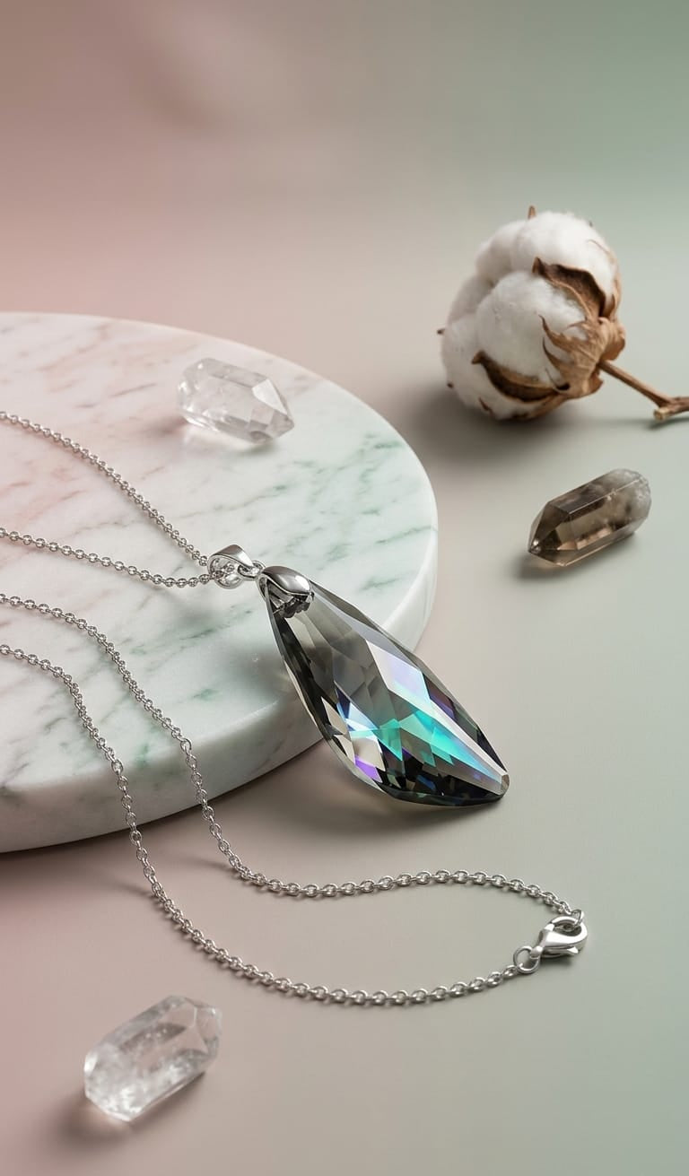 Butterfly Feather Pendant