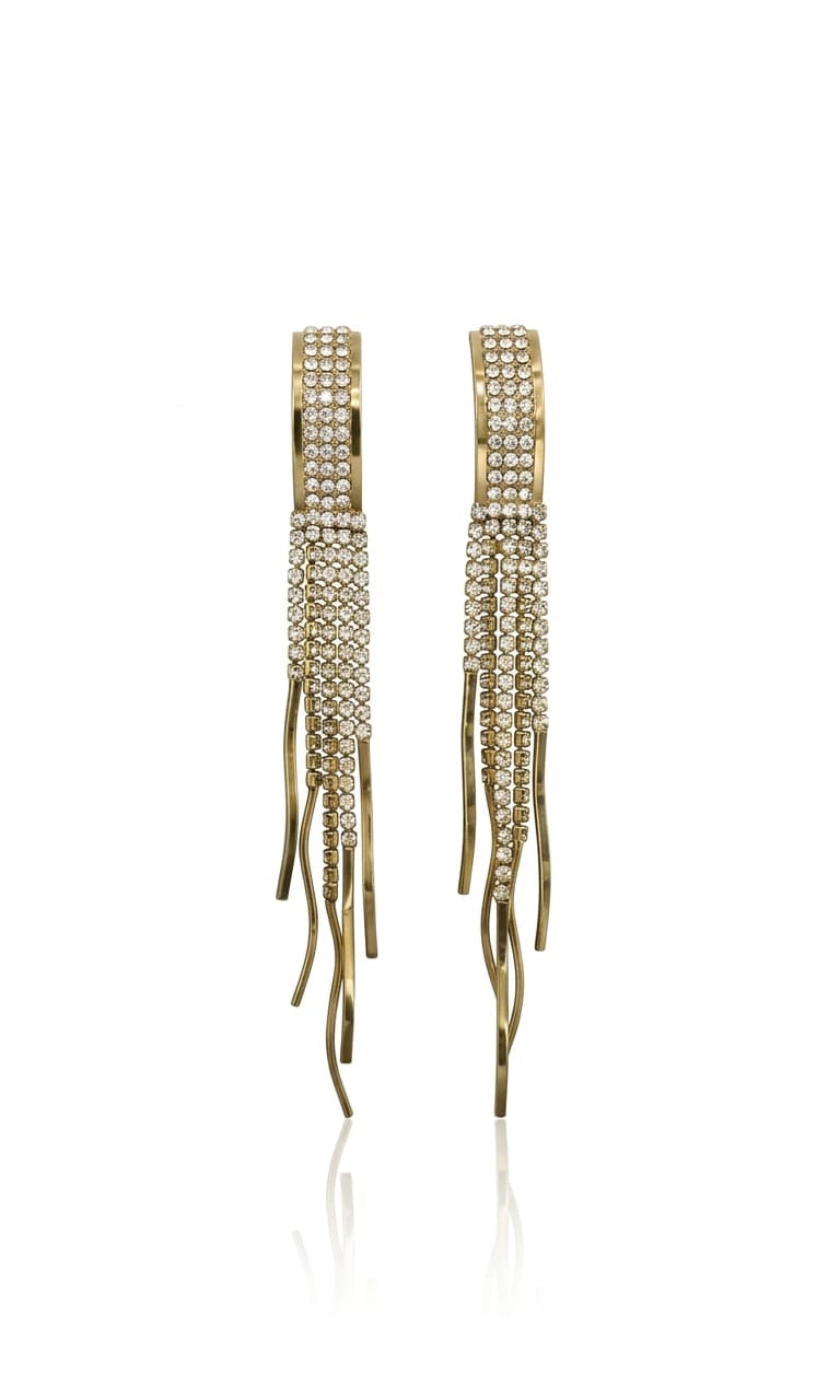 Crystal Flow Earring
