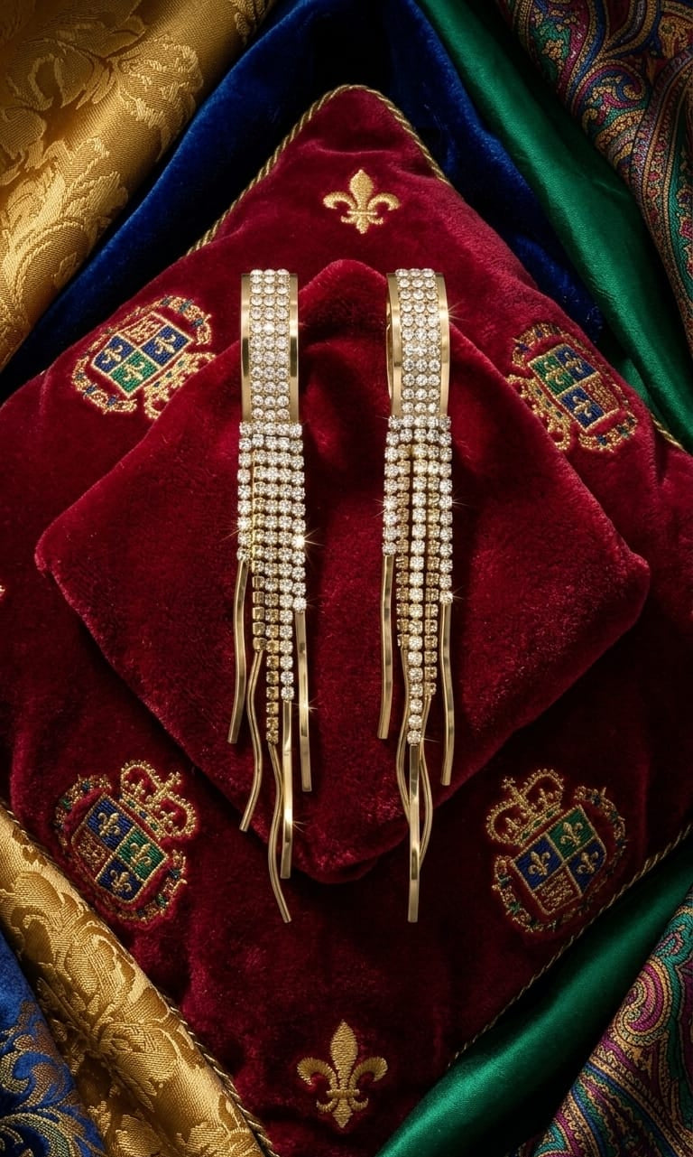 Crystal Flow Earring