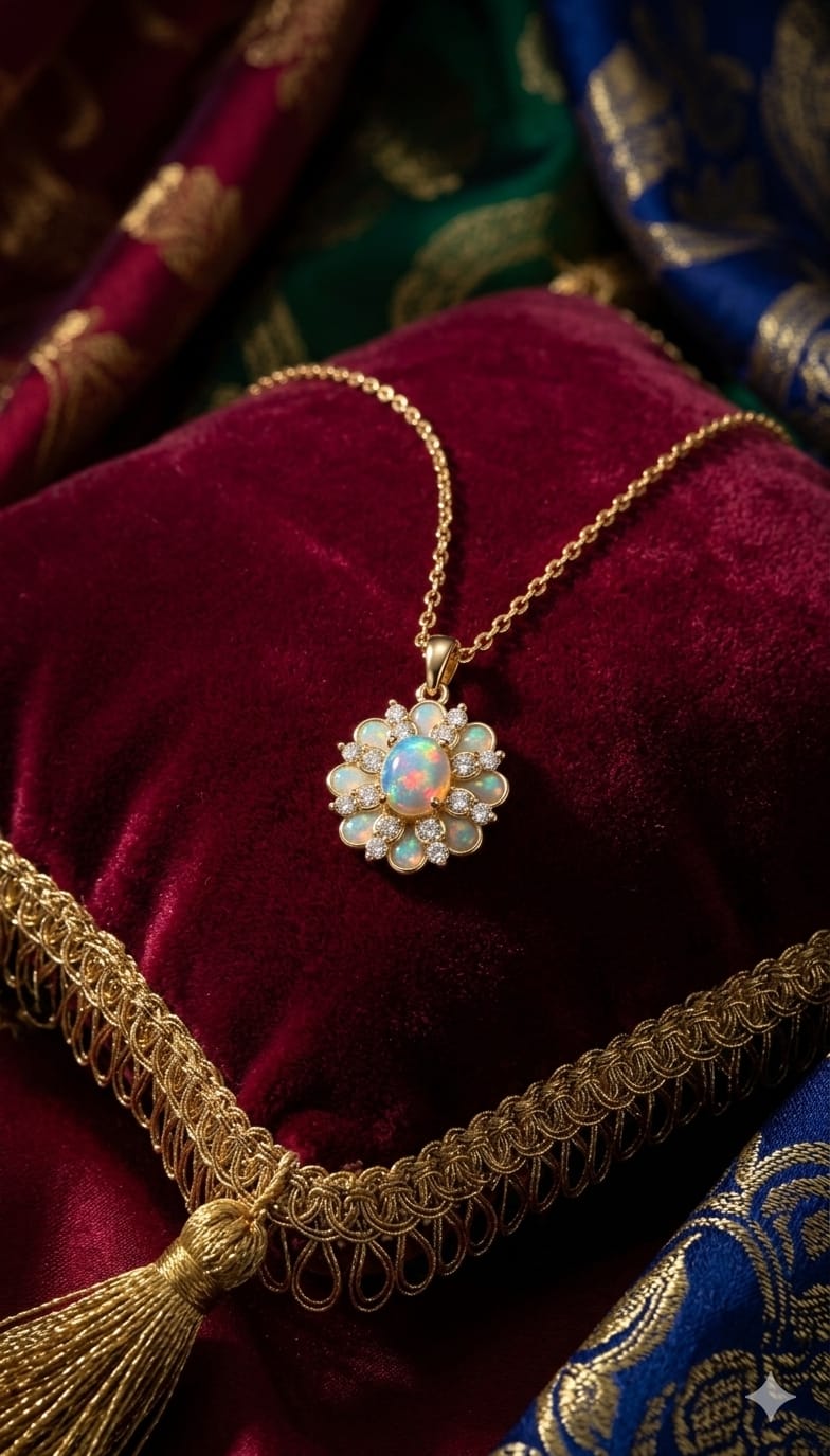 Gold Toned Pendant