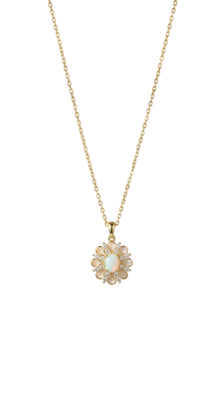 Gold Toned Pendant