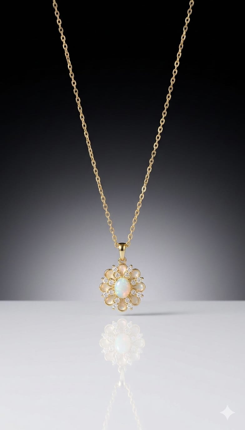 Gold Toned Pendant