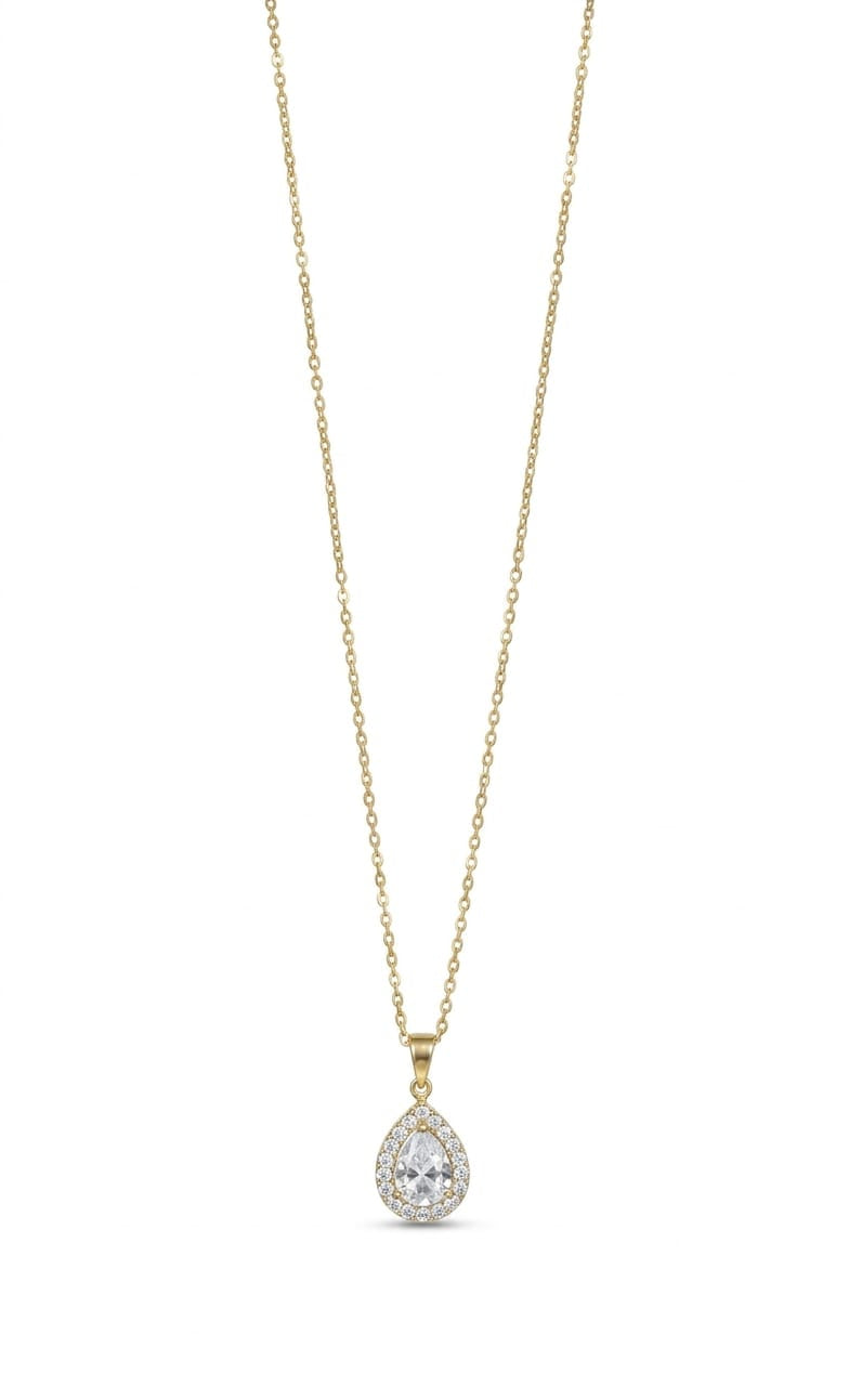 Golden Pear Pendant
