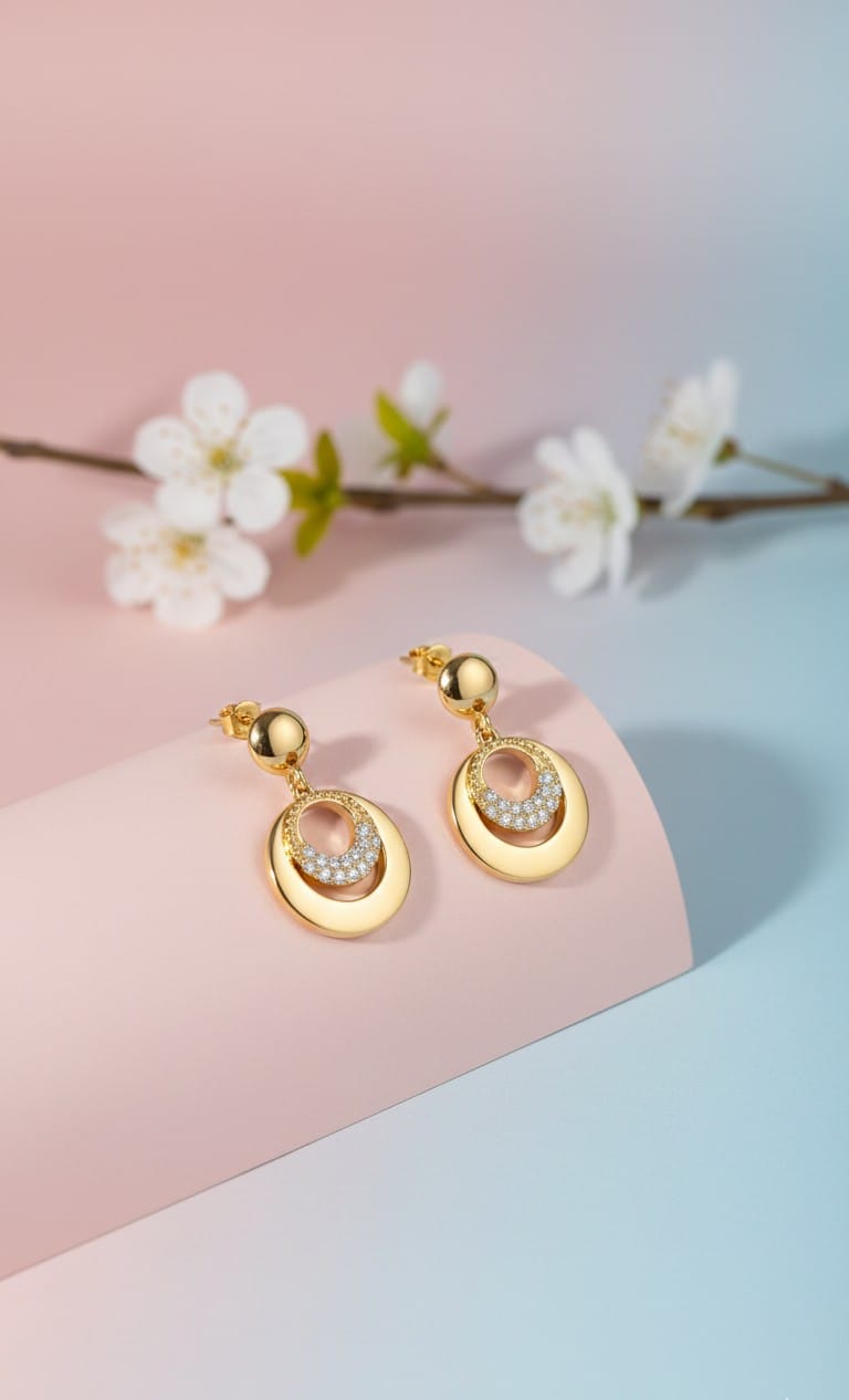 Aura Drop Earring