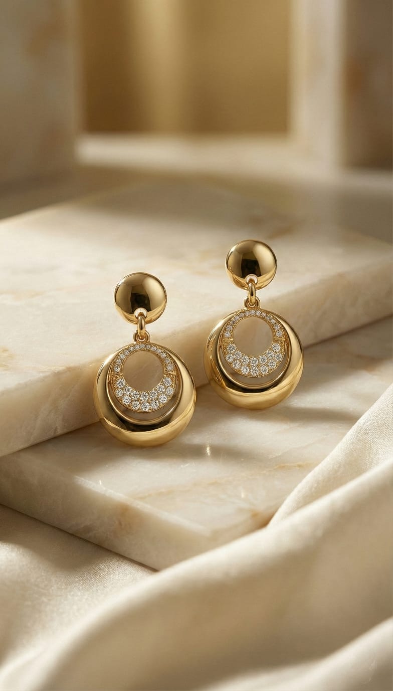 Aura Drop Earring