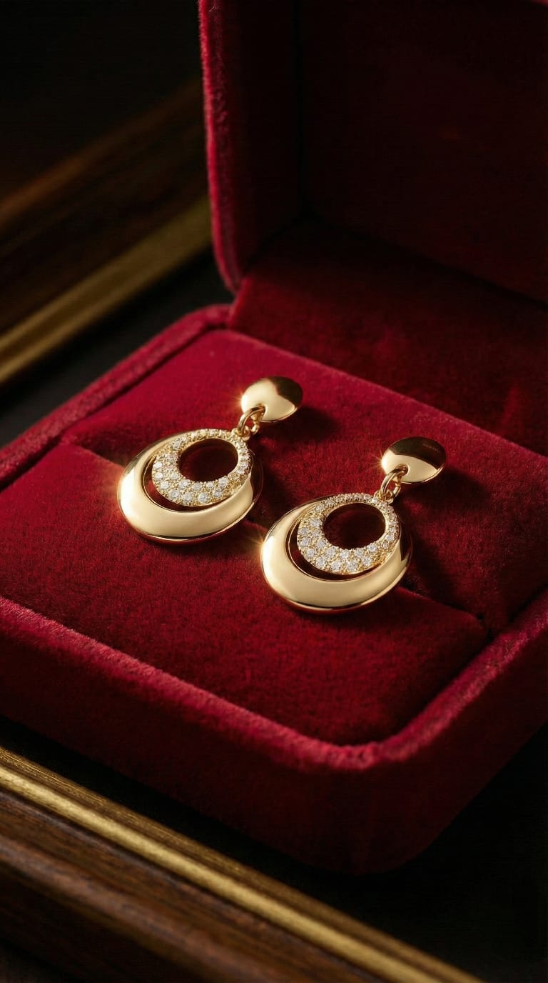 Aura Drop Earring