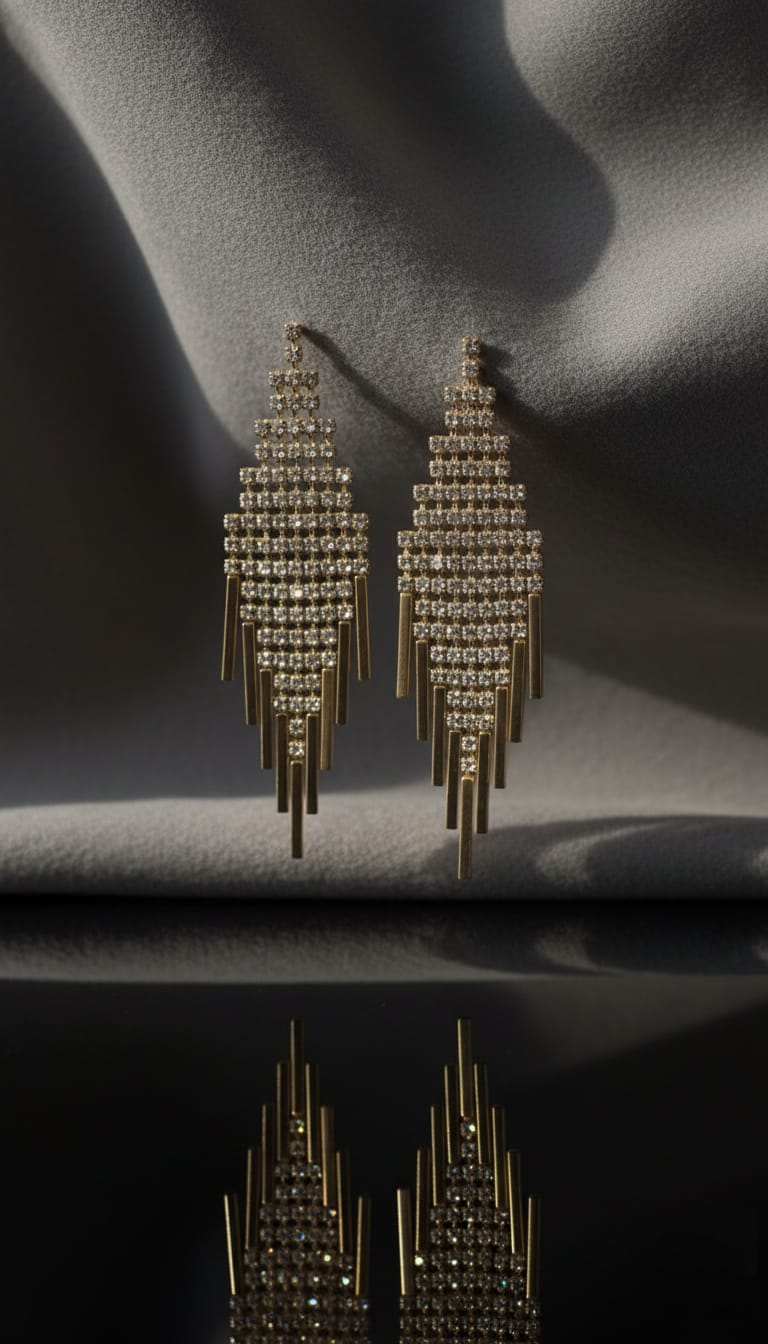 Crystal Earring