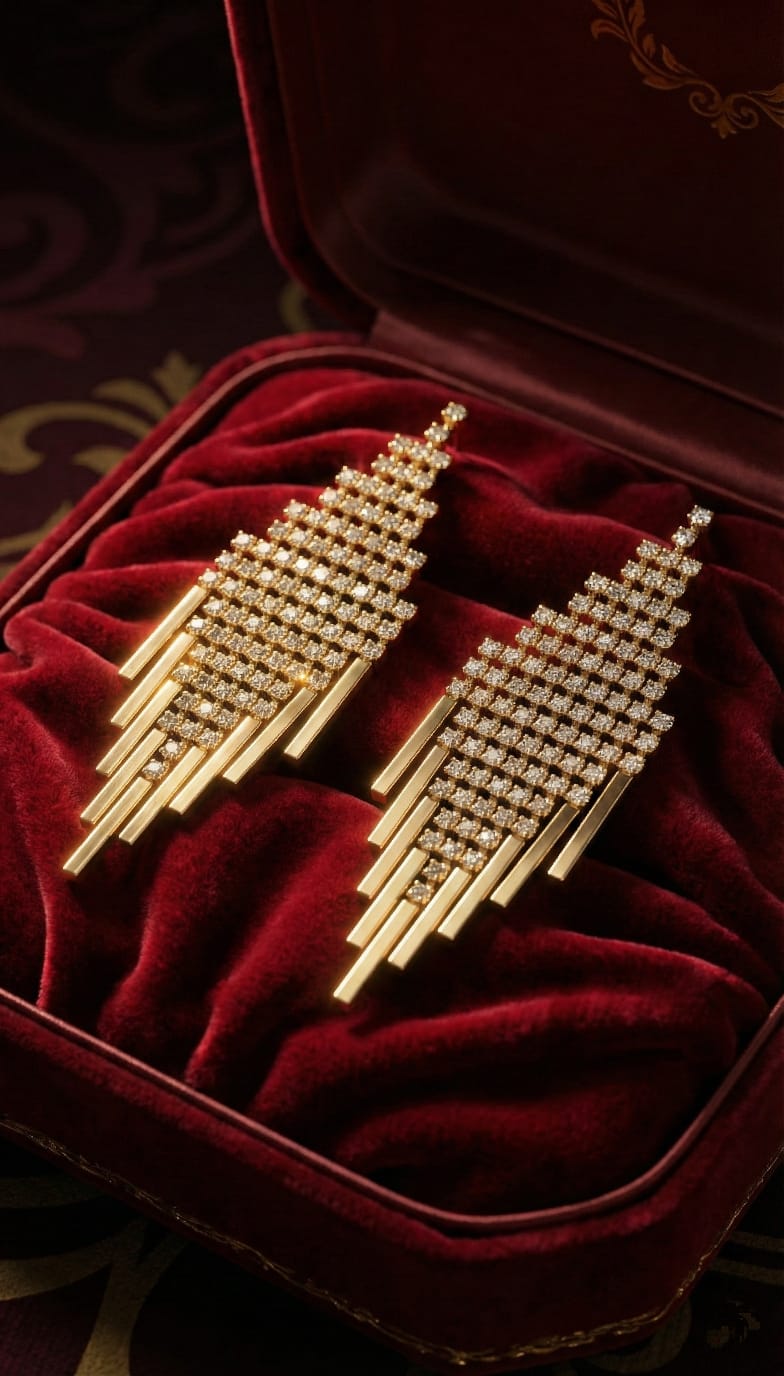 Crystal Earring