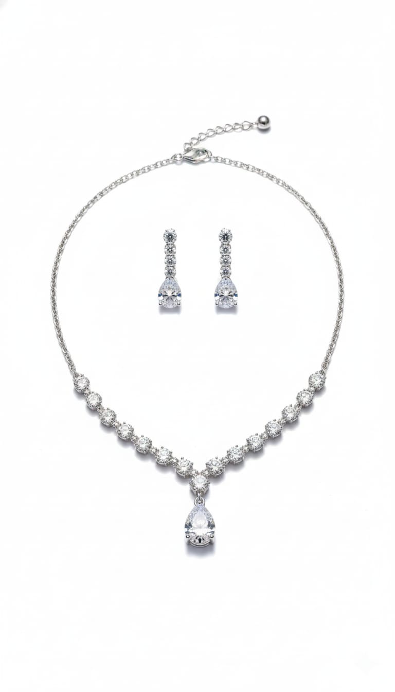 Diamond Necklace Set