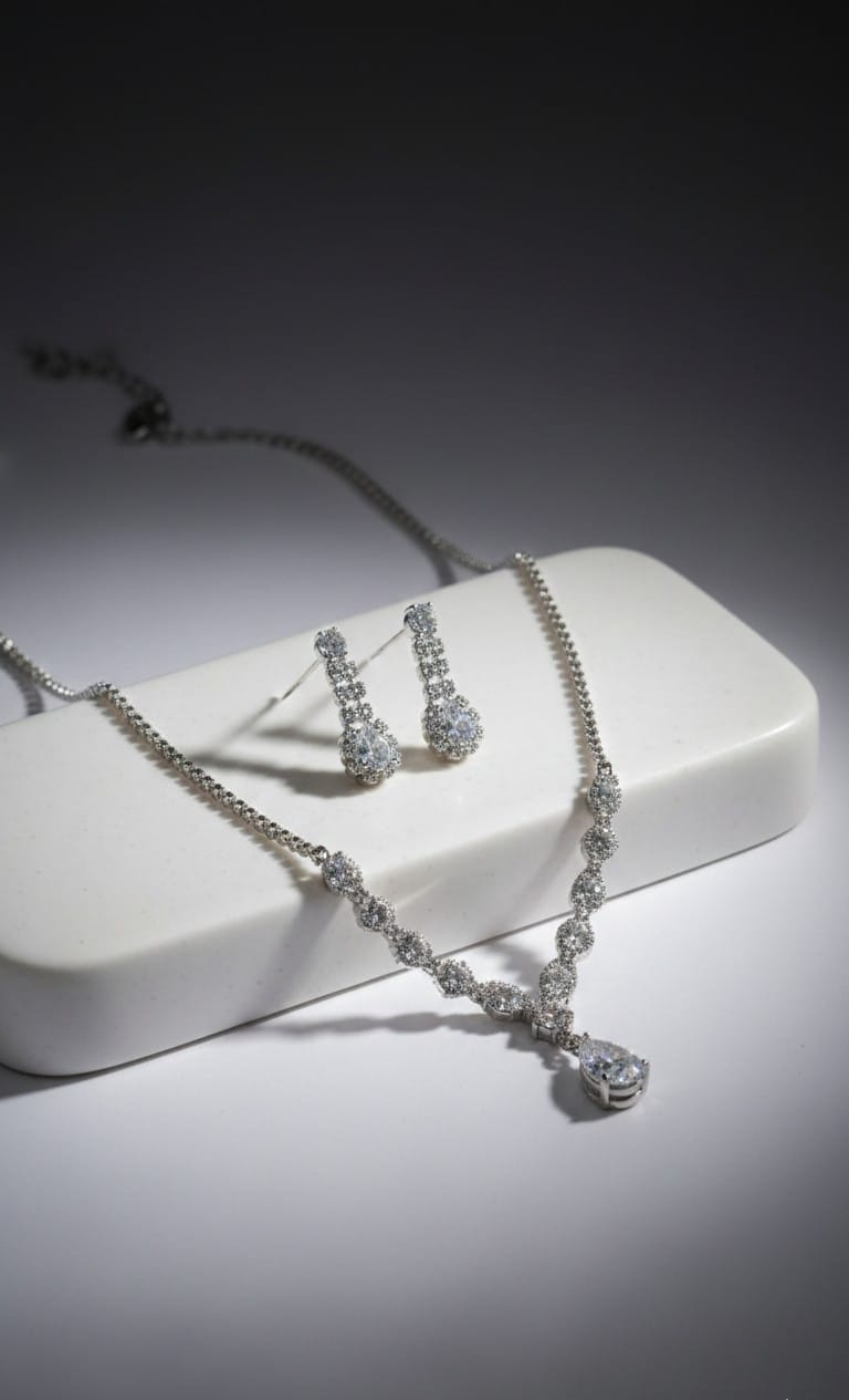 Diamond Necklace Set