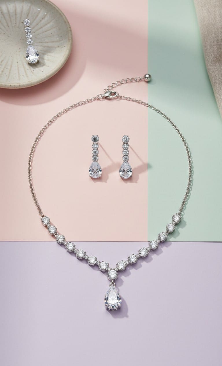Diamond Necklace Set
