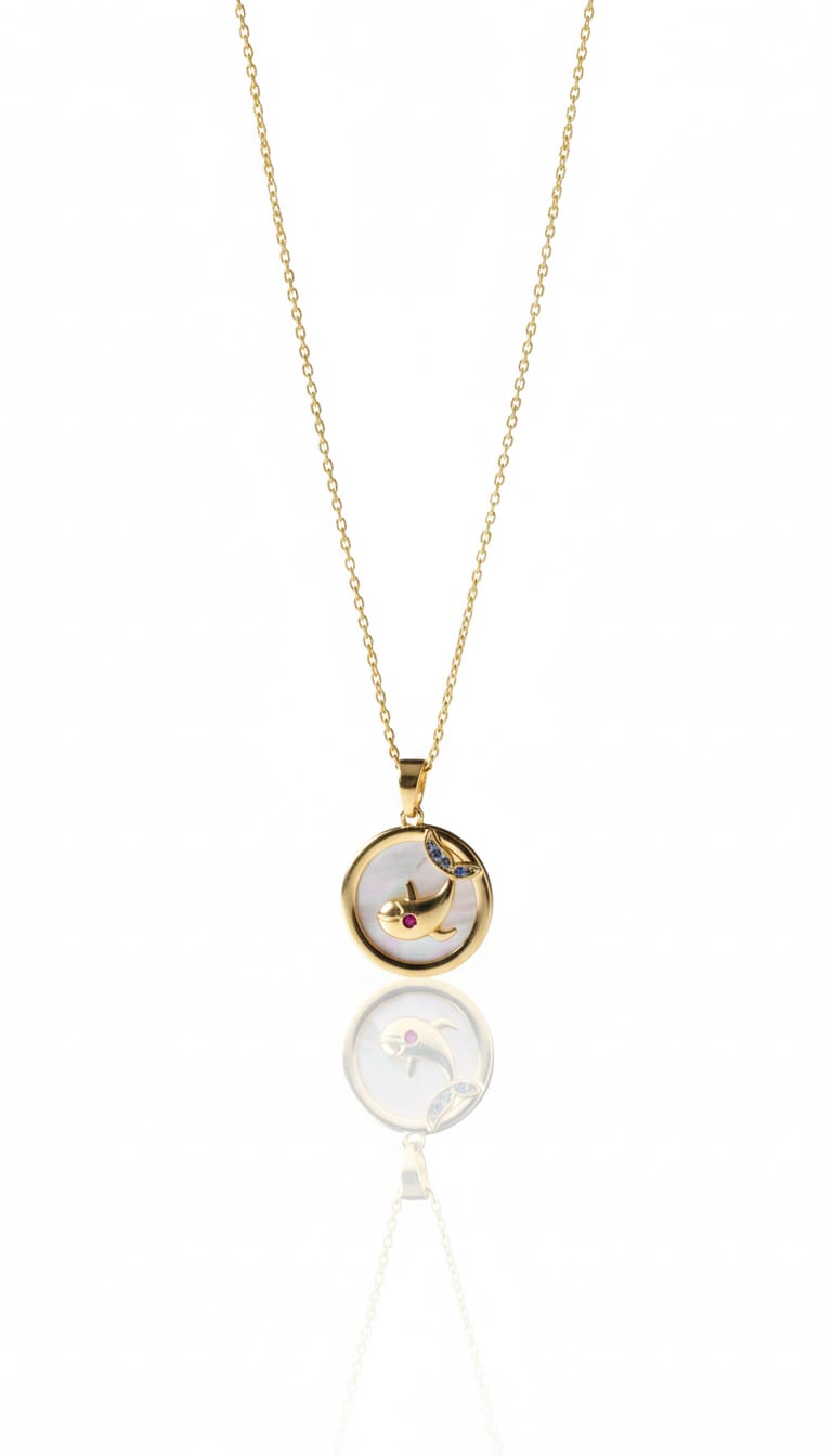 Dolphin Glow Pendant