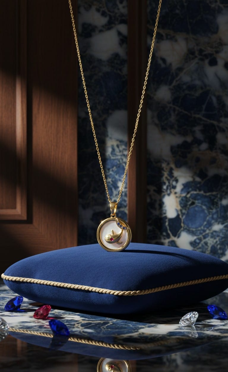 Dolphin Glow Pendant