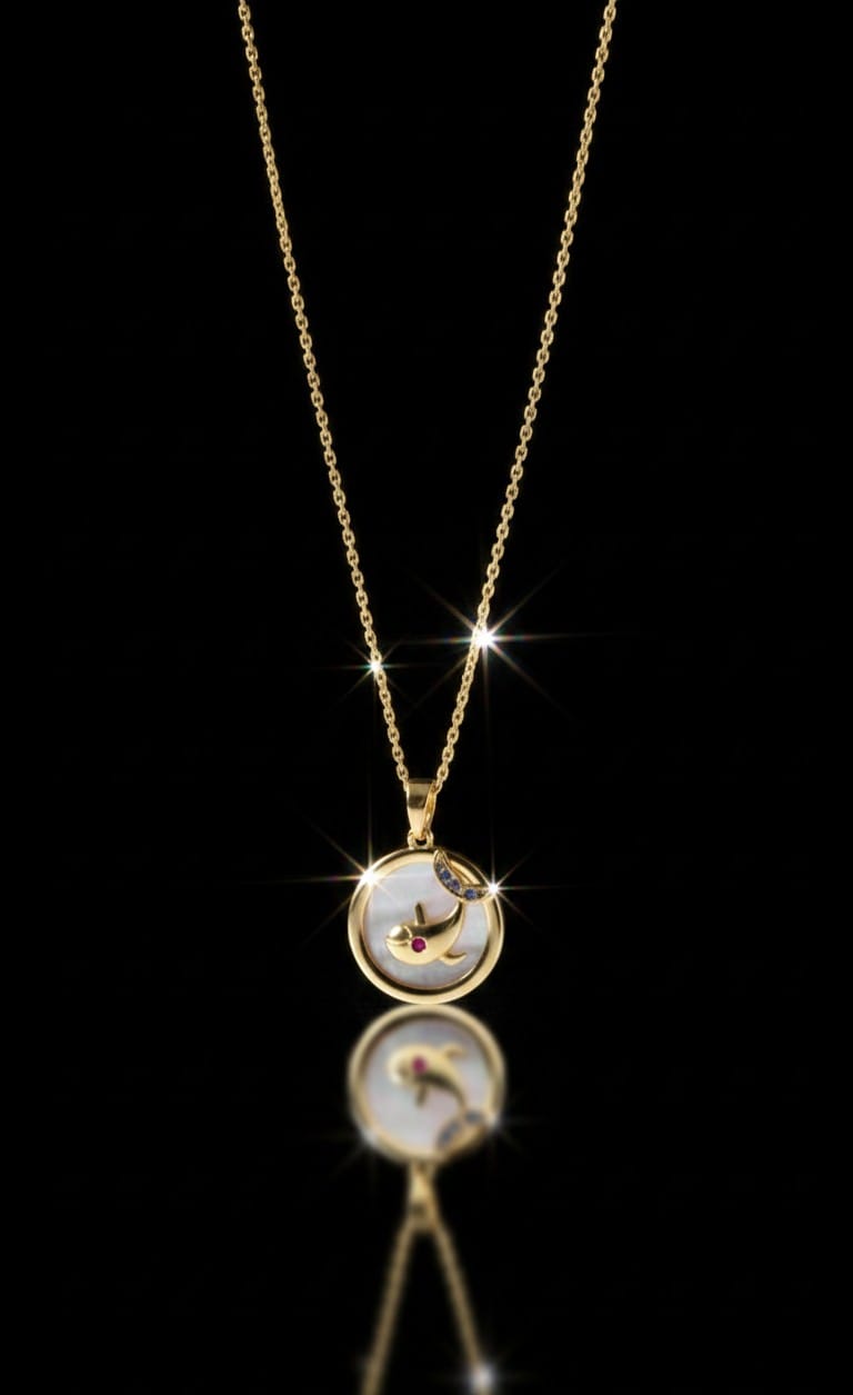 Dolphin Glow Pendant