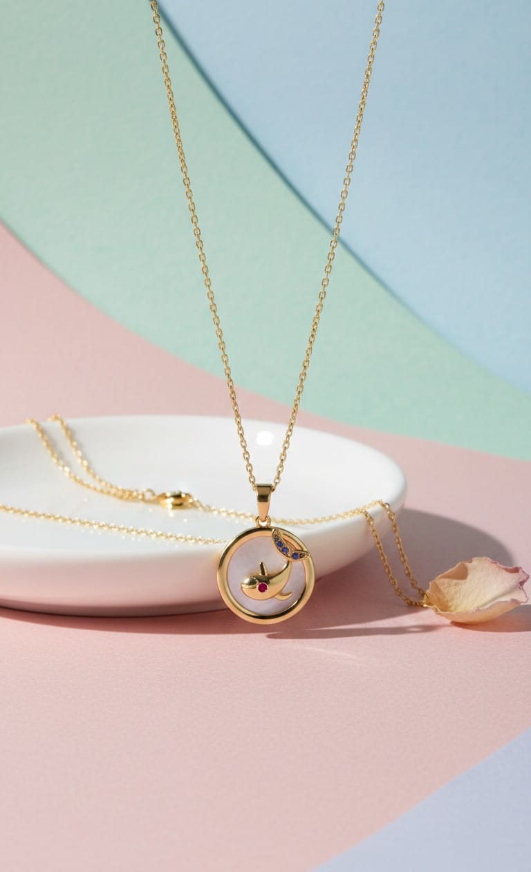 Dolphin Glow Pendant