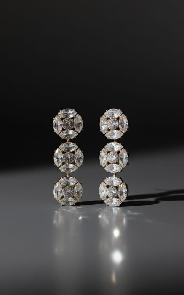 Frozen Flora Earring