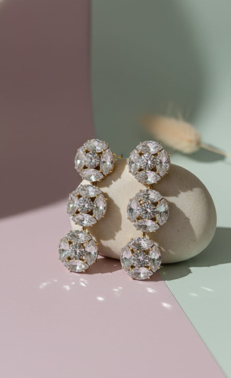 Frozen Flora Earring