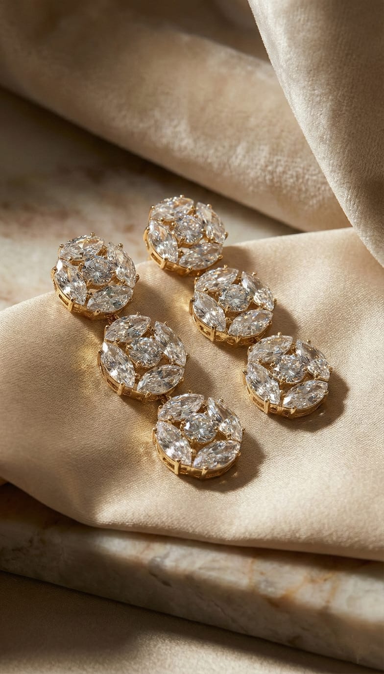 Frozen Flora Earring