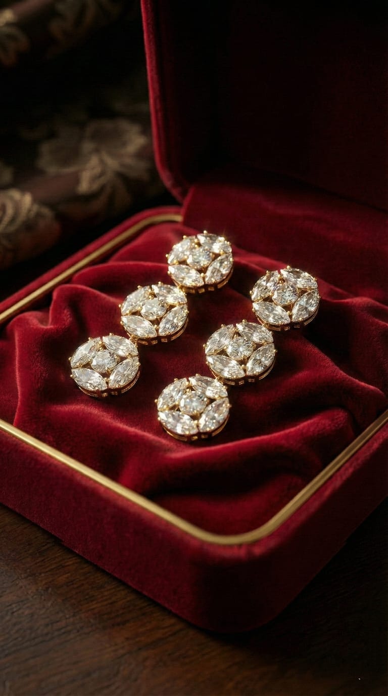 Frozen Flora Earring